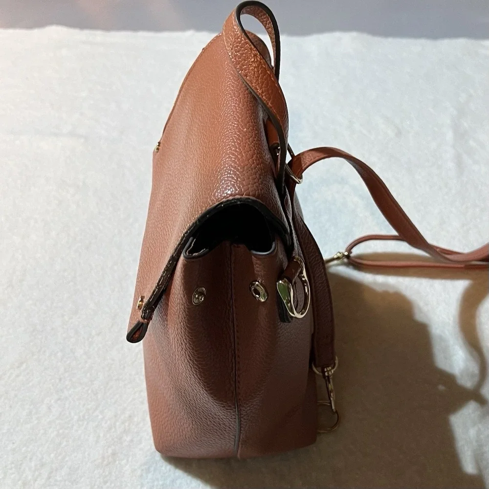 New Day Brown Backpack Converts Crossbody‎ Shoulder Straps